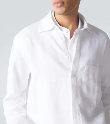 Saman Amel Linen overshirt | Thumbnail 5 Saman Amel Linen overshirt | Thumbnail 5