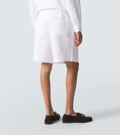 Saman Amel Linen shorts | Thumbnail 2 Saman Amel Linen shorts | Thumbnail 2