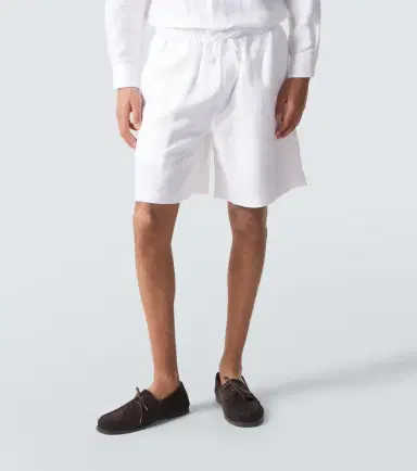Saman Amel Linen shorts | Thumbnail 3 Saman Amel Linen shorts | Thumbnail 3