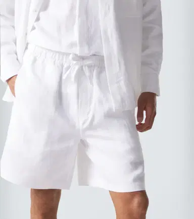 Saman Amel Linen shorts | Thumbnail 4 Saman Amel Linen shorts | Thumbnail 4