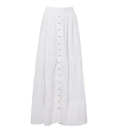 Melissa Odabash Dee tiered cotton maxi skirt | Thumbnail 1 Melissa Odabash Dee tiered cotton maxi skirt | Thumbnail 1