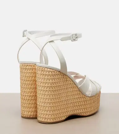 Aquazzura Copacabana leather wedge sandals | Thumbnail 4 Aquazzura Copacabana leather wedge sandals | Thumbnail 4