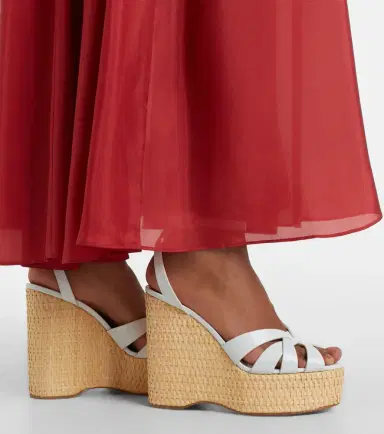 Aquazzura Copacabana leather wedge sandals | Thumbnail 6 Aquazzura Copacabana leather wedge sandals | Thumbnail 6