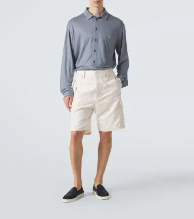 Giorgio Armani Linen jersey shirt | Thumbnail 2 Giorgio Armani Linen jersey shirt | Thumbnail 2