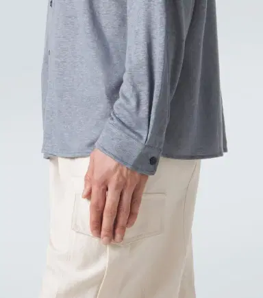 Giorgio Armani Linen jersey shirt | Thumbnail 4 Giorgio Armani Linen jersey shirt | Thumbnail 4