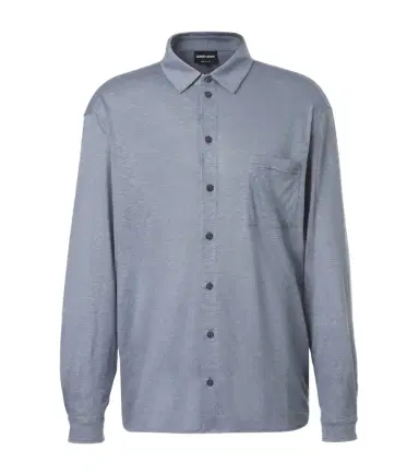 Giorgio Armani Linen jersey shirt | Thumbnail 1 Giorgio Armani Linen jersey shirt | Thumbnail 1