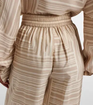 Joseph Dijon printed silk shorts | Thumbnail 6 Joseph Dijon printed silk shorts | Thumbnail 6