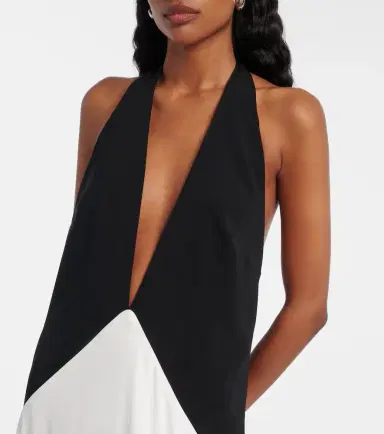 Adriana Degreas Halterneck jersey maxi dress | Thumbnail 3 Adriana Degreas Halterneck jersey maxi dress | Thumbnail 3