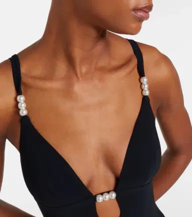 Karla Colletto Maya embellished swimsuit | Thumbnail 4 Karla Colletto Maya embellished swimsuit | Thumbnail 4