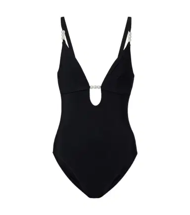 Karla Colletto Maya embellished swimsuit | Thumbnail 1 Karla Colletto Maya embellished swimsuit | Thumbnail 1