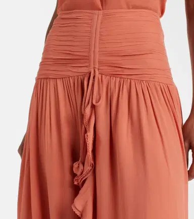 Poupette St Barth Neree ruched ruffled maxi skirt | Thumbnail 2 Poupette St Barth Neree ruched ruffled maxi skirt | Thumbnail 2