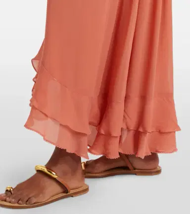 Poupette St Barth Neree ruched ruffled maxi skirt | Thumbnail 5 Poupette St Barth Neree ruched ruffled maxi skirt | Thumbnail 5