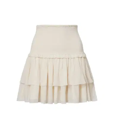 Poupette St Barth Farrah tiered miniskirt | Thumbnail 1 Poupette St Barth Farrah tiered miniskirt | Thumbnail 1
