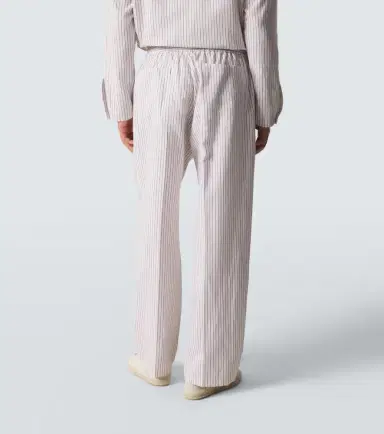 Umit Benan Julian cotton and silk straight pants | Thumbnail 3 Umit Benan Julian cotton and silk straight pants | Thumbnail 3