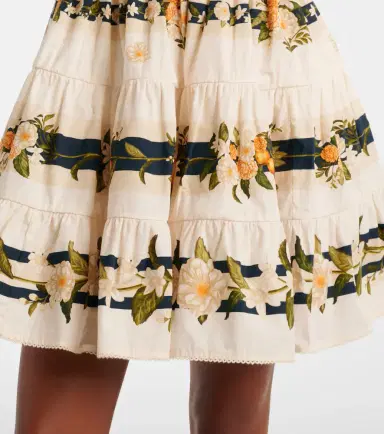 Agua by Agua Bendita Lima Valle floral cotton minidress | Thumbnail 3 Agua by Agua Bendita Lima Valle floral cotton minidress | Thumbnail 3