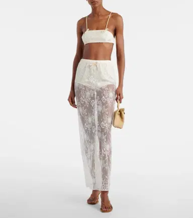 Aya Muse Eteri bow-detail lace bra top | Thumbnail 3 Aya Muse Eteri bow-detail lace bra top | Thumbnail 3