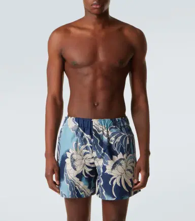 JW Anderson Floral cotton swim trunks | Thumbnail 3 JW Anderson Floral cotton swim trunks | Thumbnail 3