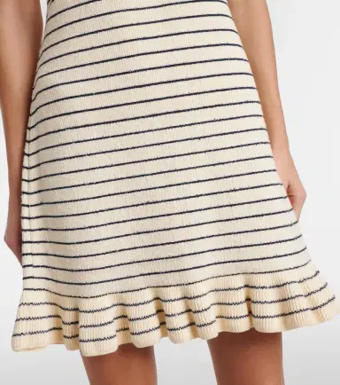 JW Anderson Striped cotton-blend minidress | Thumbnail 4 JW Anderson Striped cotton-blend minidress | Thumbnail 4