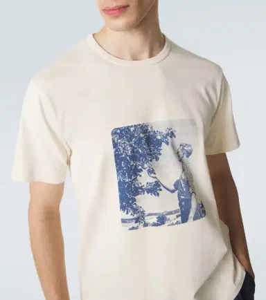 JW Anderson Printed cotton jersey T-shirt | Thumbnail 2 JW Anderson Printed cotton jersey T-shirt | Thumbnail 2
