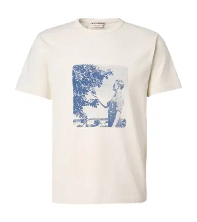 JW Anderson Printed cotton jersey T-shirt | Thumbnail 1 JW Anderson Printed cotton jersey T-shirt | Thumbnail 1
