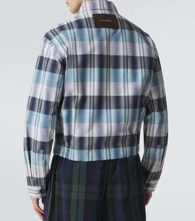 JW Anderson Checked cotton blouson jacket | Thumbnail 6 JW Anderson Checked cotton blouson jacket | Thumbnail 6
