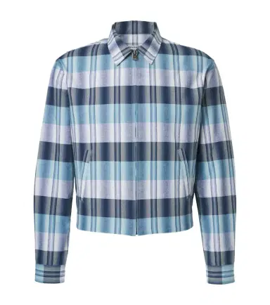 JW Anderson Checked cotton blouson jacket | Thumbnail 1 JW Anderson Checked cotton blouson jacket | Thumbnail 1