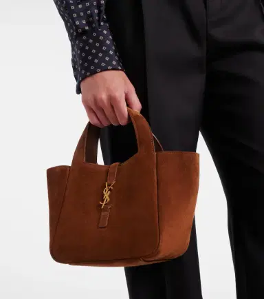 Saint Laurent Le 5 à 7 suede shoulder bag | Thumbnail 7 Saint Laurent Le 5 à 7 suede shoulder bag | Thumbnail 7