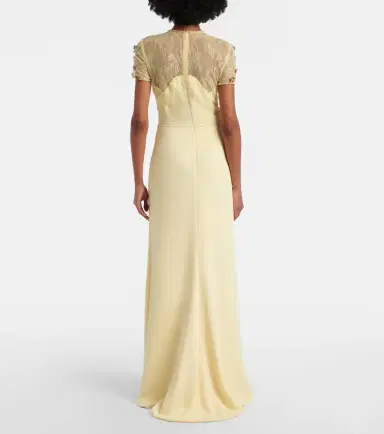 Costarellos Embellished sequined crêpe gown | Thumbnail 2 Costarellos Embellished sequined crêpe gown | Thumbnail 2