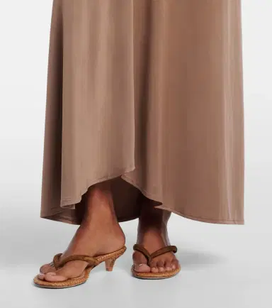 JADE SWIM Skyla ruched jersey maxi skirt | Thumbnail 2 JADE SWIM Skyla ruched jersey maxi skirt | Thumbnail 2