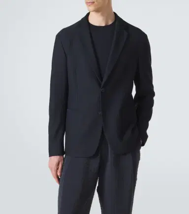Giorgio Armani Waffle-knit blazer | Thumbnail 5 Giorgio Armani Waffle-knit blazer | Thumbnail 5