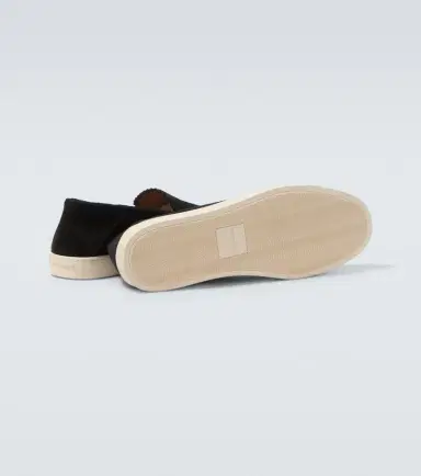 Giorgio Armani Galleria 3 suede slip-on shoes | Thumbnail 4 Giorgio Armani Galleria 3 suede slip-on shoes | Thumbnail 4