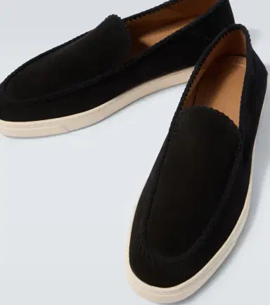 Giorgio Armani Galleria 3 suede slip-on shoes | Thumbnail 5 Giorgio Armani Galleria 3 suede slip-on shoes | Thumbnail 5