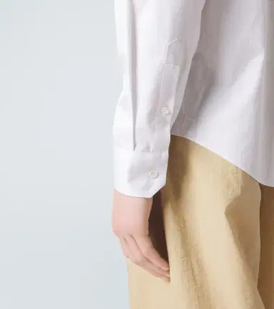 Giorgio Armani Archivio pinstripe cotton shirt | Thumbnail 2 Giorgio Armani Archivio pinstripe cotton shirt | Thumbnail 2