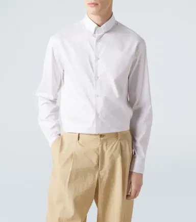 Giorgio Armani Archivio pinstripe cotton shirt | Thumbnail 3 Giorgio Armani Archivio pinstripe cotton shirt | Thumbnail 3