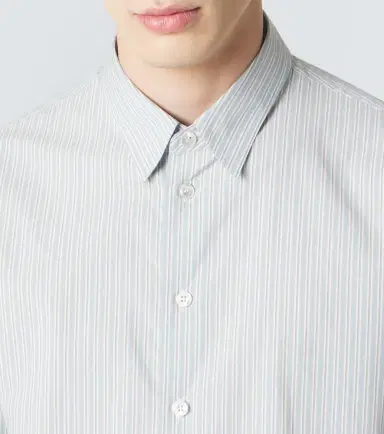 Giorgio Armani Archivio striped cotton shirt | Thumbnail 7 Giorgio Armani Archivio striped cotton shirt | Thumbnail 7