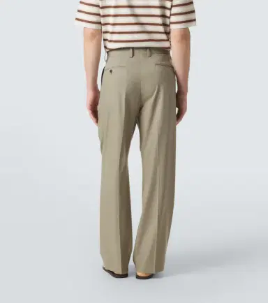 Auralee Wool wide-leg pants | Thumbnail 5 Auralee Wool wide-leg pants | Thumbnail 5