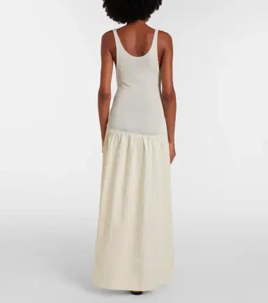 The Frankie Shop Ilya cotton-trimmed maxi dress | Thumbnail 2 The Frankie Shop Ilya cotton-trimmed maxi dress | Thumbnail 2