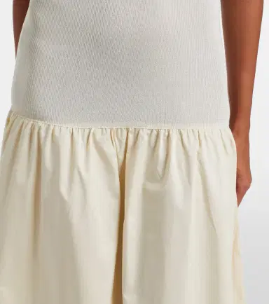 The Frankie Shop Ilya cotton-trimmed maxi dress | Thumbnail 3 The Frankie Shop Ilya cotton-trimmed maxi dress | Thumbnail 3
