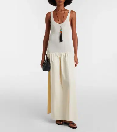 The Frankie Shop Ilya cotton-trimmed maxi dress | Thumbnail 6 The Frankie Shop Ilya cotton-trimmed maxi dress | Thumbnail 6