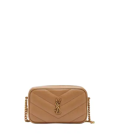 Saint Laurent Loulou Mini quilted leather camera bag | Thumbnail 1 Saint Laurent Loulou Mini quilted leather camera bag | Thumbnail 1