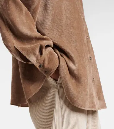 Brunello Cucinelli Corduroy shirt | Thumbnail 4 Brunello Cucinelli Corduroy shirt | Thumbnail 4