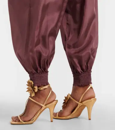 Zimmermann Aster silk habotai balloon pants | Thumbnail 2 Zimmermann Aster silk habotai balloon pants | Thumbnail 2