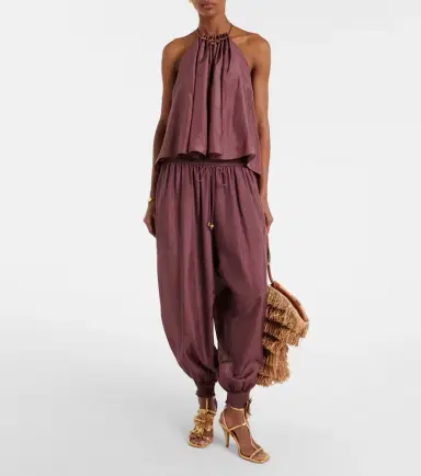 Zimmermann Aster silk habotai balloon pants | Thumbnail 6 Zimmermann Aster silk habotai balloon pants | Thumbnail 6