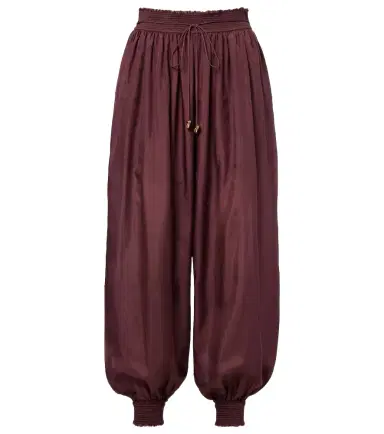 Zimmermann Aster silk habotai balloon pants | Thumbnail 1 Zimmermann Aster silk habotai balloon pants | Thumbnail 1