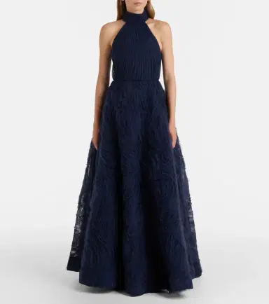 Rebecca Vallance Jasmine pleated tulle gown | Thumbnail 2 Rebecca Vallance Jasmine pleated tulle gown | Thumbnail 2