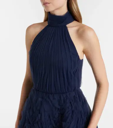 Rebecca Vallance Jasmine pleated tulle gown | Thumbnail 3 Rebecca Vallance Jasmine pleated tulle gown | Thumbnail 3