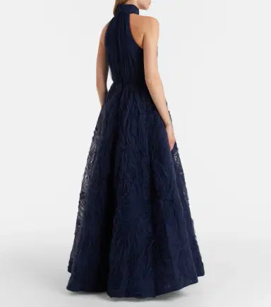 Rebecca Vallance Jasmine pleated tulle gown | Thumbnail 4 Rebecca Vallance Jasmine pleated tulle gown | Thumbnail 4
