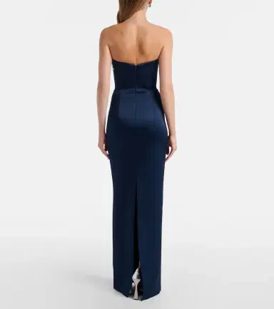 Rebecca Vallance Lessa embellished satin bustier gown | Thumbnail 4 Rebecca Vallance Lessa embellished satin bustier gown | Thumbnail 4