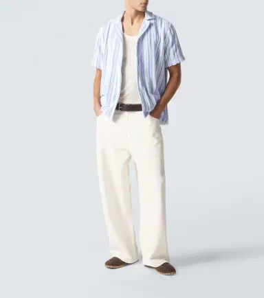Orlebar Brown Howel striped cotton toweling shirt | Thumbnail 2 Orlebar Brown Howel striped cotton toweling shirt | Thumbnail 2