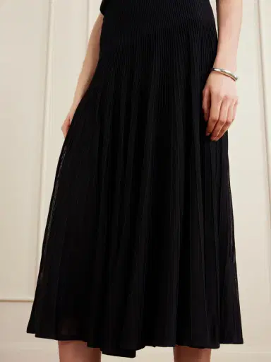 Ralph Lauren Collection Celia Ribbed-knit Midi Skirt | Thumbnail 4 Ralph Lauren Collection Celia Ribbed-knit Midi Skirt | Thumbnail 4
